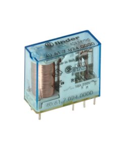 PCB/Plug-in rel.5mm.pinning 1CO 16A/12V DC SENS/AgSnO2