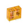 Relé enchufe PCB pines 5mm 1NO 16A/230V AC/AgSnO2
