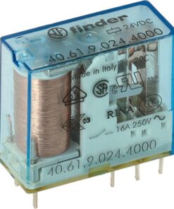 PCB/Plug-in rel.5mm.pinning 1CO 16A/24V DC SENS/AgSnO2