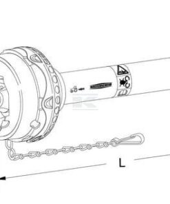 Media transmisión TDF interior, gran angular WW 2480, L: 1210 mm, Walterscheid