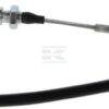 Brake cable complete 1275mm M12x1.5