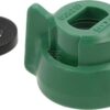 Tuerca de boquilla, tipo bayoneta, SW8, color verde, con junta, 25 uds., Arag