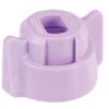 Tuerca de boquilla, tipo bayoneta, SW8, color violeta, Arag