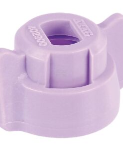 Tuerca de boquilla, tipo bayoneta, SW8, color violeta, Arag