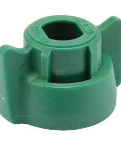 Tuerca de boquilla, tipo bayoneta, SW10, color verde, Arag