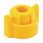 Tuerca de boquilla, tipo bayoneta, SW10, color amarillo, Arag
