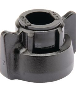 Tuerca de boquilla, tipo bayoneta, SW11, color negro, Arag
