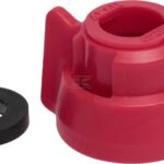 Tuerca de boquilla, tipo bayoneta, SW11L, color rojo, con junta, 25 uds., Arag