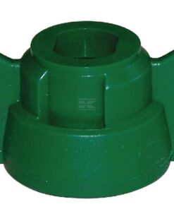 Tuerca de boquilla, tipo bayoneta, SW11, color verde, Arag