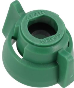 Tuerca de boquilla, tipo bayoneta, SW11L, color verde, con junta, 25 uds., Arag