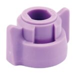 Tuerca de boquilla, tipo bayoneta, SW11, color violeta, Arag