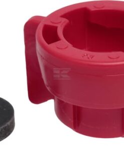 Tuerca de boquilla, tipo bayoneta, SW10/8, color rojo, con junta, 25 uds., Arag