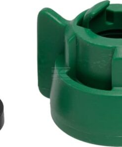 Tuerca de boquilla, tipo bayoneta, SW10/8, color verde, con junta, 25 uds., Arag
