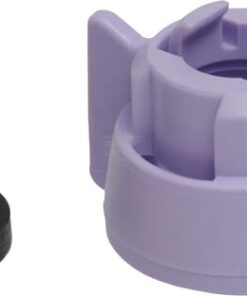 Tuerca de boquilla, tipo bayoneta, SW10/8, color violeta, con junta, 25 uds., Arag