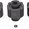 Soporte para manómetro 1/4" Blister de 3