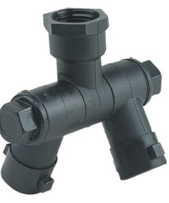 Soporte boquilla doble articulable 3/8
