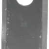 Cuchilla izda. de segadora 98 x 45 x 3,5 mm orificio Ø 16,50 mm adecuada para Morra (paquete de 25 unidades)