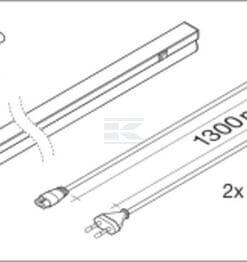 Luminaria Lineal 300 4W 840