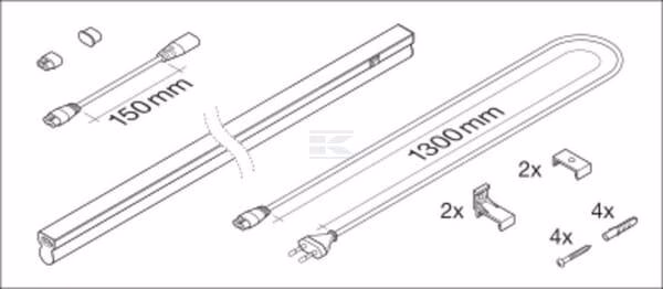 Luminaria Lineal 600 8W 830 5 Luminaria Lineal 600 8W 830
