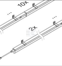 Luminaria Lineal 300 4W 840