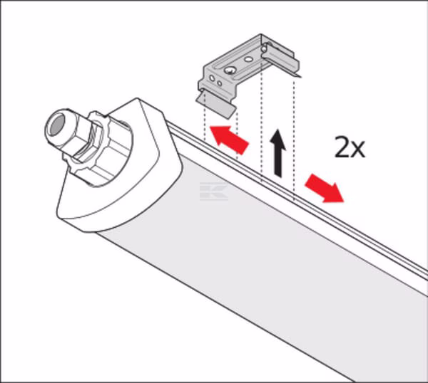 Luminaria Lineal IP66 31W 840 6 Luminaria Lineal IP66 31W 840