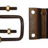 Brida de púa 30x30mm para soporte 100x100mm