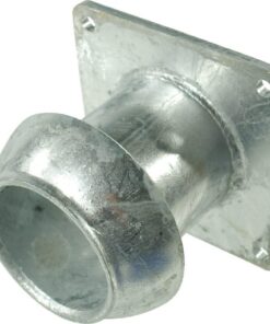 Acoplamiento macho de 4" con brida cuadrada 4 tornillos