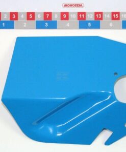 Placa para sensor en zapata MECA V4 pintura azul