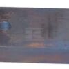 Punta de cultivador 340 x 70 x 30 mm, plana, 2 orificios