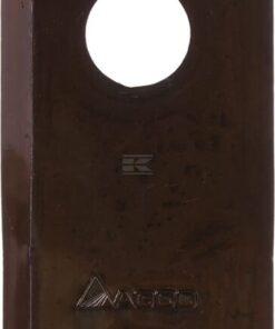 Cuchilla dcha. de segadora 83 x 49 x 4 mm orificio Ø 18,50 mm adecuada para Lely