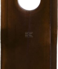 Cuchilla izda. de segadora 100 x 47 x 4 mm orificio Ø 18,50 mm adecuada para Lely
