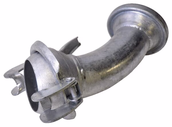 Acoplamiento acodado 6", macho-hembra a 45º, Bauer 1 Acoplamiento acodado 6", macho-hembra a 45º, Bauer