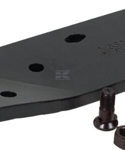 Brida de fijación para punta arado, izda.