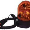 Faro rotativo halógeno, ámbar, 12 V, fijación magnética, Sirena