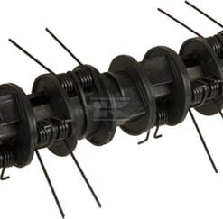 Scarifying roller rake