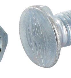 Perno y tuerca de arado M11x30 10,9, 2 puntas