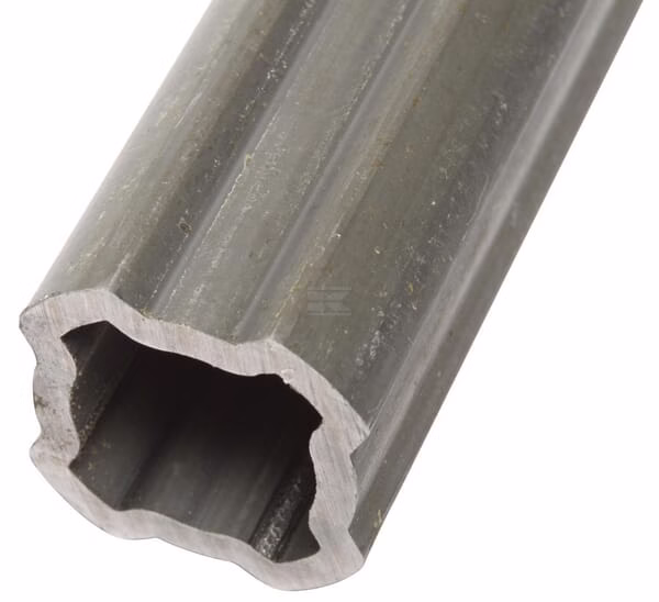 Tubo interior perfil cuadrado SFT recubierto, S6 Øext. 37,9 mm, Øint. 47,4 mm - 4,75 mm L: 1500 mm gran ángulo Bondioli&Pavesi