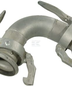Acoplamiento hembra/hembra 4", codo 90º