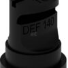 Deflector 140° boquilla 10.0 negro