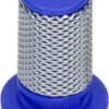 Filtro con válvula de retención de bola 50 mesh azul
