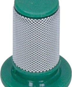 Filtro con válvula de retención de bola, verde, malla 100
