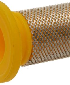 Filtro cilíndrico amarillo de malla 80