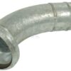 Acoplamiento hembra 4", con terminal a 45º para manguera, Bauer