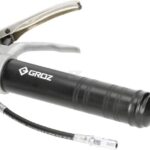 Pistola de engrase, agarre de palanca con tubo flexible, Groz