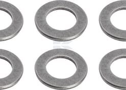 Arandela M4 x 1 mm, acero cincado DIN 433, Kramp