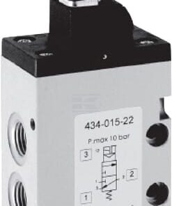 Válvula solenoide 3/2 vías