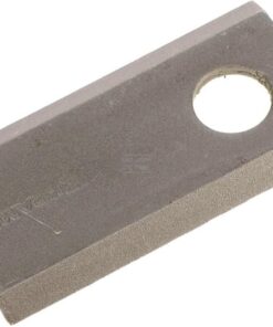 Cuchilla izda./dcha. de segadora 96 x 50 x 4 mm orificio Ø 19 mm adecuada para Pöttinger (paquete de 25 unidades)