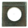 Arandela cuadrada DIN435 M12x26x6.2/2mm, perfil cónico, acero zincado, Kramp
