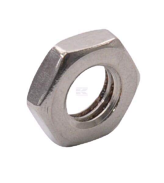 Tuerca hexagonal perfil bajo DIN439 M6x1.00 acero inox. A2, Kramp 1 Tuerca hexagonal perfil bajo DIN439 M6x1.00 acero inox. A2, Kramp