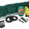 Juego de red para aves de corral 50m 230V 11 Poultry net set 50m 230V
